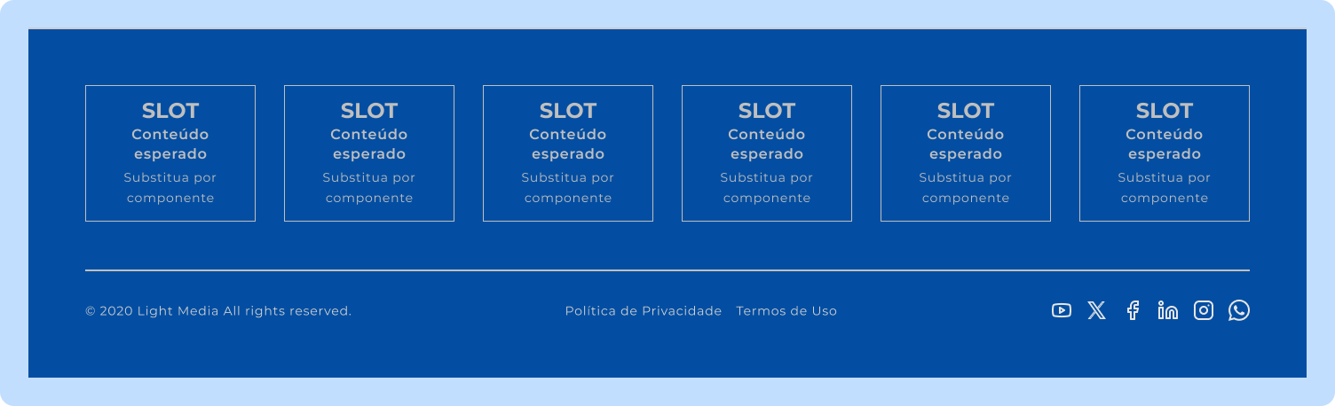 Componente Footer