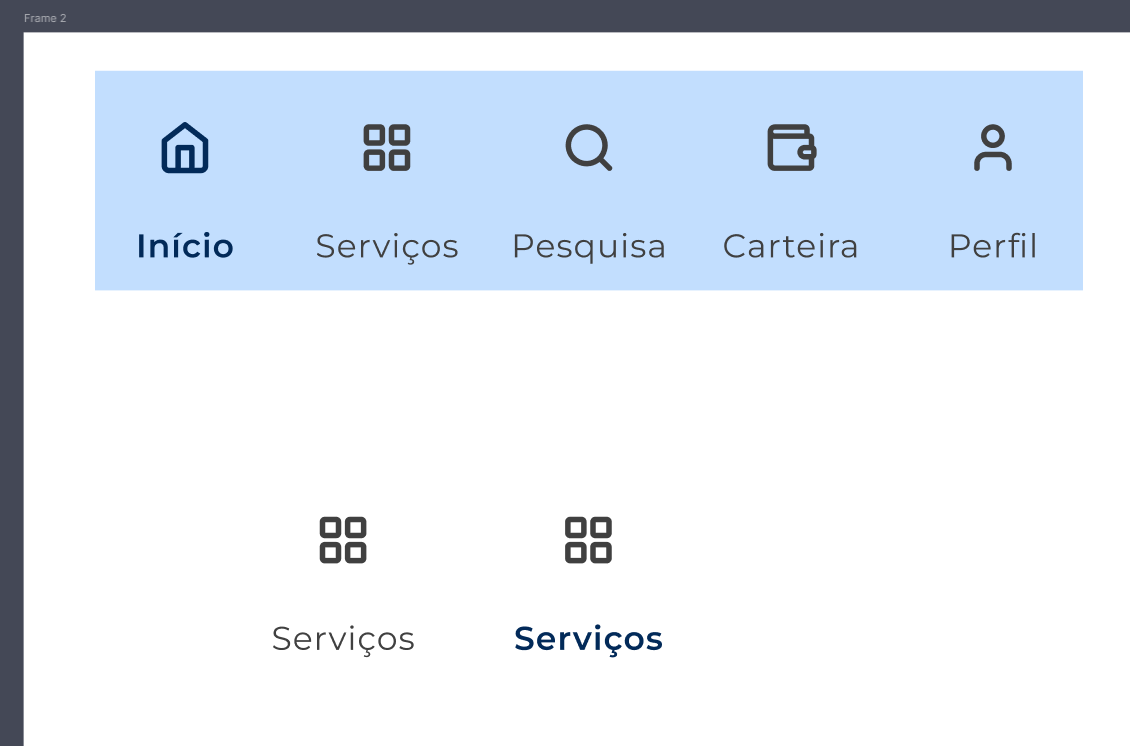 Variações de estados